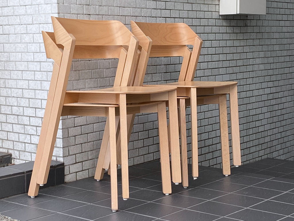 トン TON メラーノ Merano ダイニングチェア スタッキングチェア CY058A ビーチ材 ナチュラル Alex Gufler 中古品 買い取りしました。