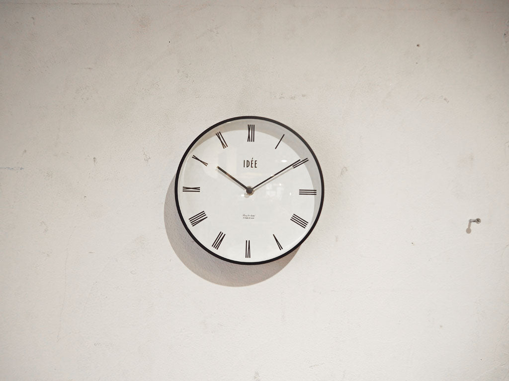 イデー IDEE タイミング TIMING ウォールクロック 壁掛け時計 ローマ数字 ミニマル 中古品 買い取りしました。
