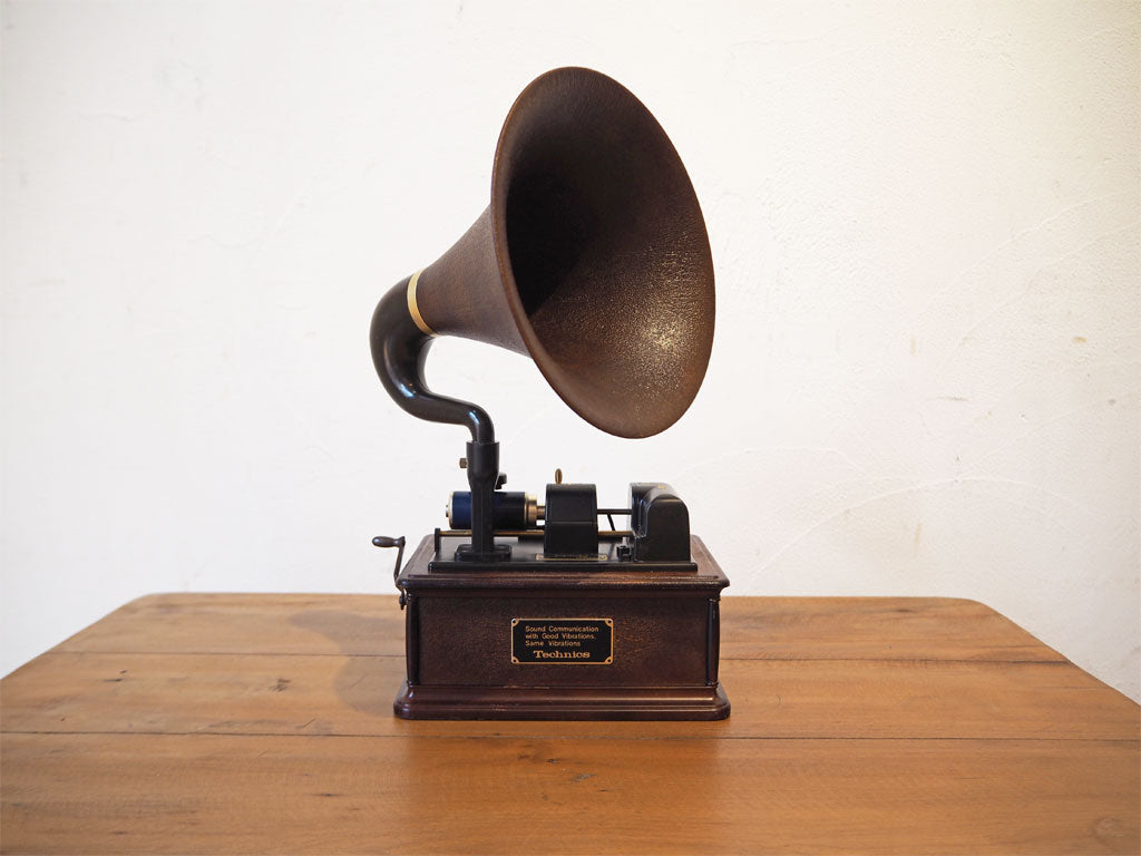 テクニクス Technics ミュージックボックス music box オルゴール ねじ巻き ラッパ レトロ 中古品 買い取りしました。