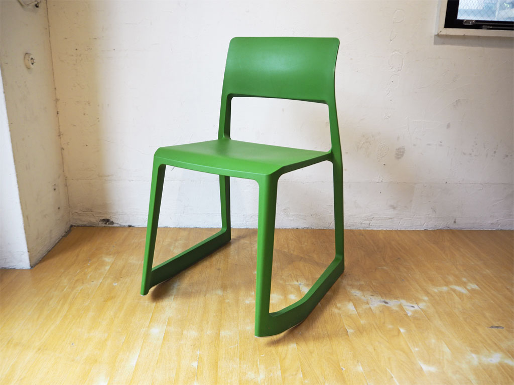 ヴィトラ vitra ティップトン TipTon チェア ロッキング インダストリアルグリーン スタッキング バーバー・オズガビー B 中古品 買い取りしました。