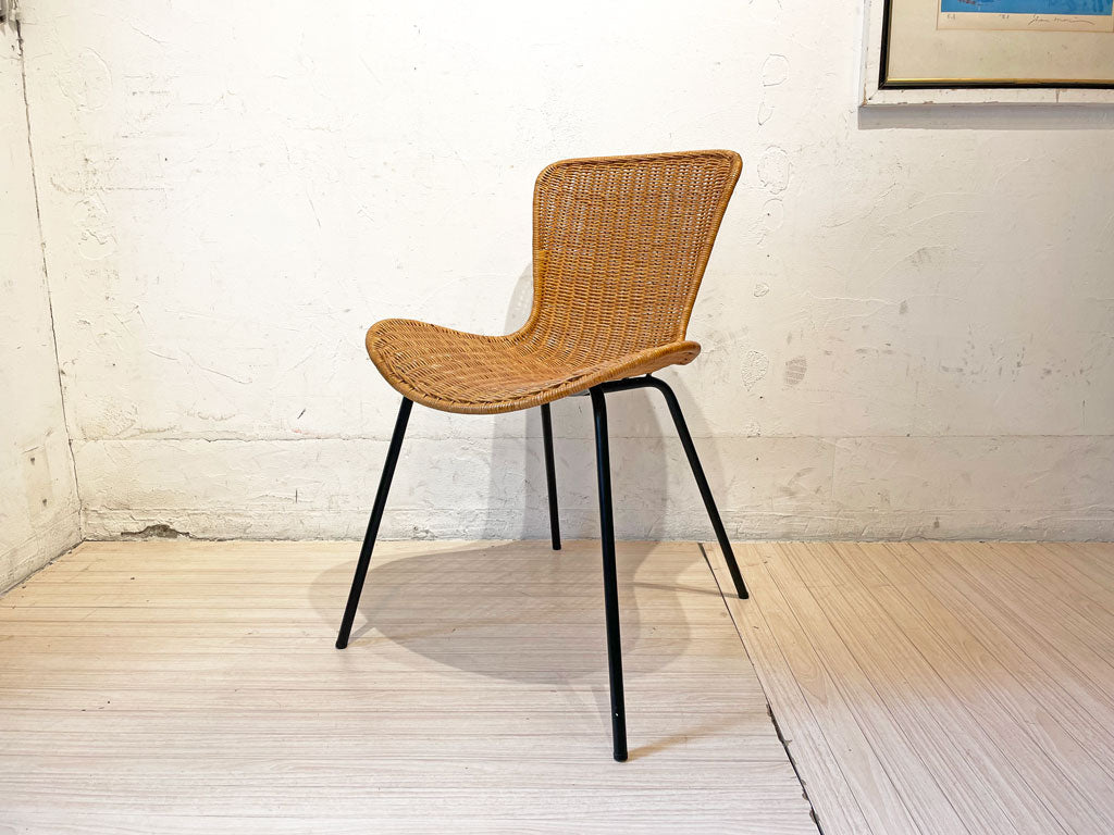 イデー IDEE マレアチェア MAREA ダイニングチェア ラタン スチールレッグ 定価￥22,000- ★ 中古品 買い取りしました。