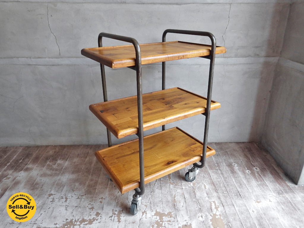 ア デペシュ a.depeche コリル coryre キッチンワゴン 廃番品　中古品 買い取りしました。学芸大学店 出張買取もお任せ下さい。