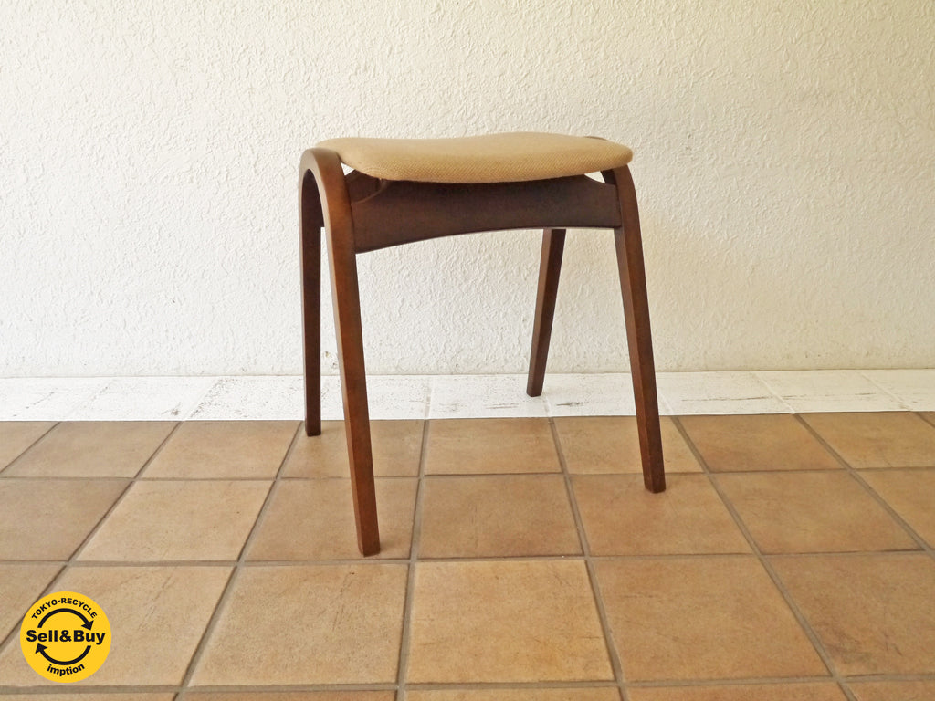 秋田木工 Akimoku スツール No.202 剣持スツール 剣持勇デザイン スタッキングスツール ビンテージ レトロ  買い取りしました。