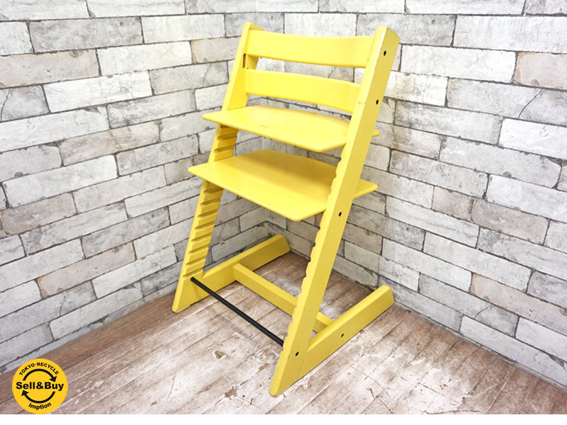 ストッケ STOKKE トリップトラップ TRIPP TRAPP 新型 ウィートイエロー  中古品 買い取りしました。祖師ヶ谷大蔵店 出張買取もお任せ下さい。