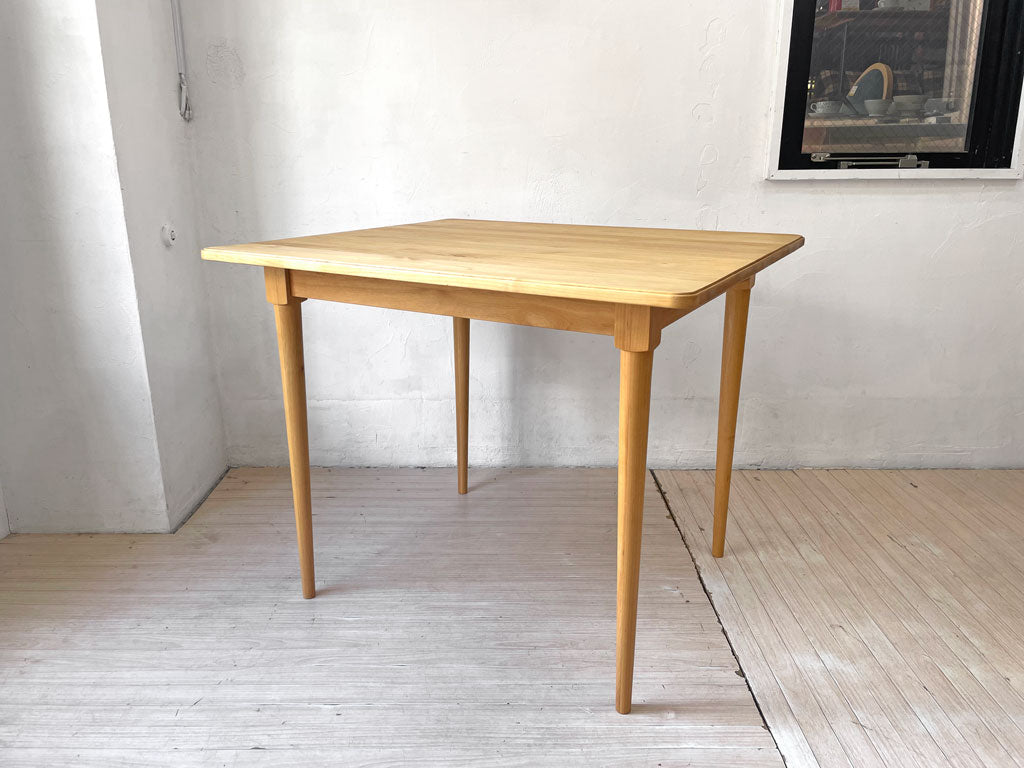 モモナチュラル MOMO natural バンフ BANFF ダイニングテーブル アルダー材 オイル仕上げ ナチュラル 中古品 買い取りしました。