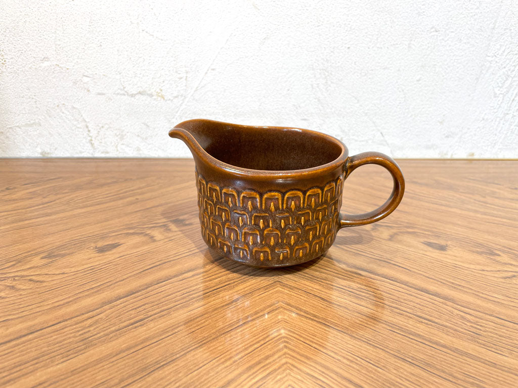 ウェッジウッド WEDGWOOD ペナイン Pennine ビンテージ ミルクジャグ ブラウン エリック・オーウェン 英国 イングランド ビンテージ 希少 中古品 買い取りしました。