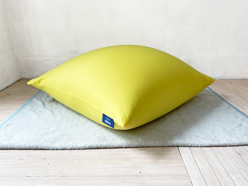 ヨギボー yogibo ミニ mini プレミアム Premium ビーズクッション ソファ ライムライト 定価￥35,200- 中古品 買い取りしました。