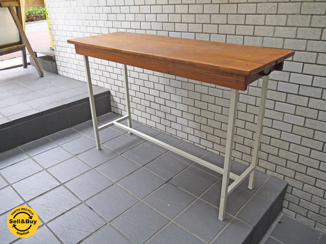 オールドメゾン old maison 古材×アイアン コンソールデスク 　中古品 買い取りしました！ 自由が丘店 出張買取もお任せください。