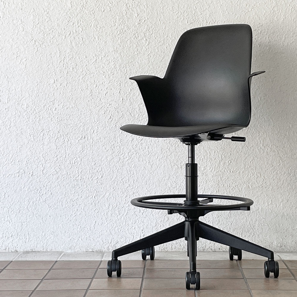  【用賀店】スチールケース Steelcase ノード Node ハイスツール 製図チェア キャスター ブラック 買取させていただきました。