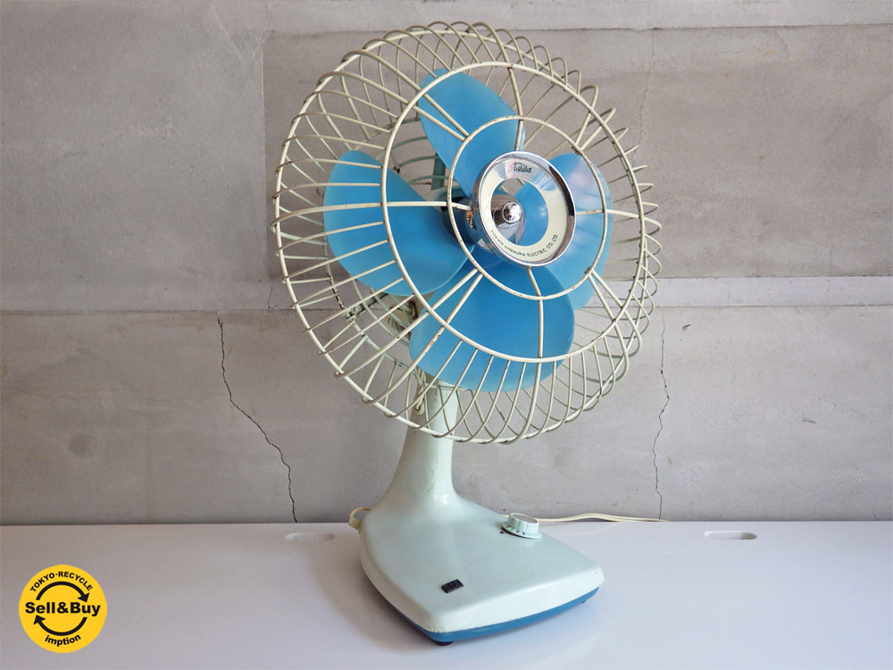 東芝 TOSHIBA / TOKYO SHIBAURA 扇風機 昭和レトロ インテリアとして 中古品 買い取りしました。