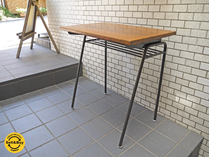 ジャーナルスタンダードファニチャー journal standard Furniture センス SENS PC DESK デスク オーク無垢材天板×アイアンレッグ インダストリアル　中古品 買い取りしました！ 自由が丘店 出張買取もお任せください。