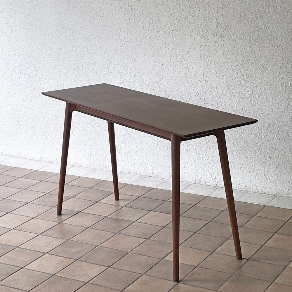  【用賀店】アクタス ACTUS ホースシュー HORSE SHOE コンソールデスク マホガニー無垢集成材 W140cm ハンス・サンガイン・ヤコブセン 定価147,400円 買取させていただきました。