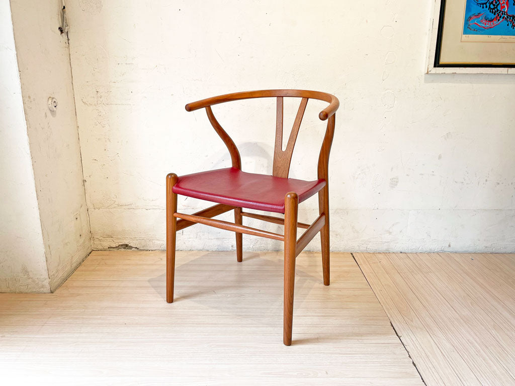 カールハンセン＆サン Carl Hansen & Son CH24 Yチェア オイルフィニッシュ ハンス・J・ウェグナー ウォールナット材 2019年1日限定販売 山羊皮 ヤギ ゴートレザー 中古品 買い取りしました。