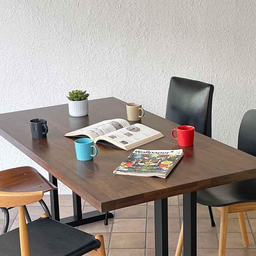 アズール AZUL ダイニングテーブル ウォールナット材 無垢材 w150cm ナチュラルモダン 関家具 ～普遍的な美しさ～