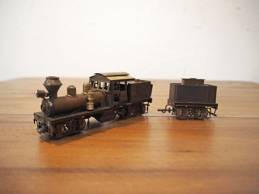 鉄道模型社 18t SHAY-GEARED 型 (2シリンダー) 未塗装 一部未組立 18トンSL 阿里山森林鉄路 Nゲージ 中古品 買い取りしました。