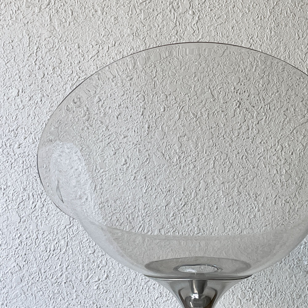 カルテル Kartell エロエス ERO S ダイニングチェア クリスタル 1本脚 回転式 フィリップスタルク Philippe Starck スペースエイジ イタリアンモダン 廃番 ～洗練された造形美～