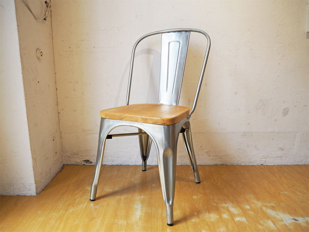 グザビエ・ポシャール デザイン A-CHAIR エーチェア マリーンチェア ウッドシート リプロダクト品 インダストリアル A 中古品 買い取りしました。