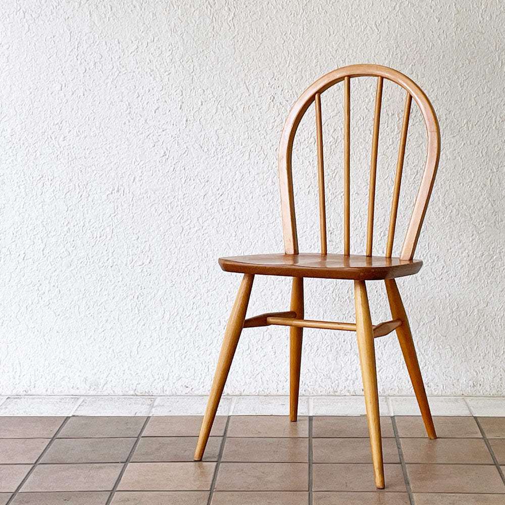  【用賀店】アーコール Ercol フープバックチェア ダイニングチェア スポークバック エルム材 UKビンテージ 英国家具 買取させていただきました。