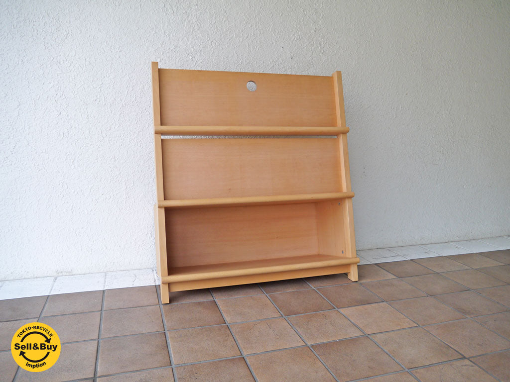 アクタス ACTUS キッズコレクション・リトルファニチャー えほん EHON 絵本棚 ブックシェルフ マガジンラック ディスプレイラック  新着商品 買い取りしました。