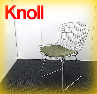 ミッドセンチュリーモダンデザインの中で最も評価されている椅子の一つ Knoll （ ノール ）社製 ハリー・ベルトイアデザイン 名作『 420 サイドチェア 』　【出張買取＆販売＆レンタル】