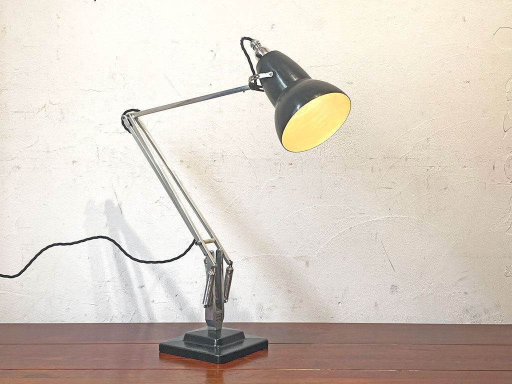 アングルポイズ ANGLEPOISE オリジナル ♯1227 デスクランプ Original 1227 Desk lamp ブラック ハンドリペイント 英国 タスクランプ 中古品 買い取りしました。