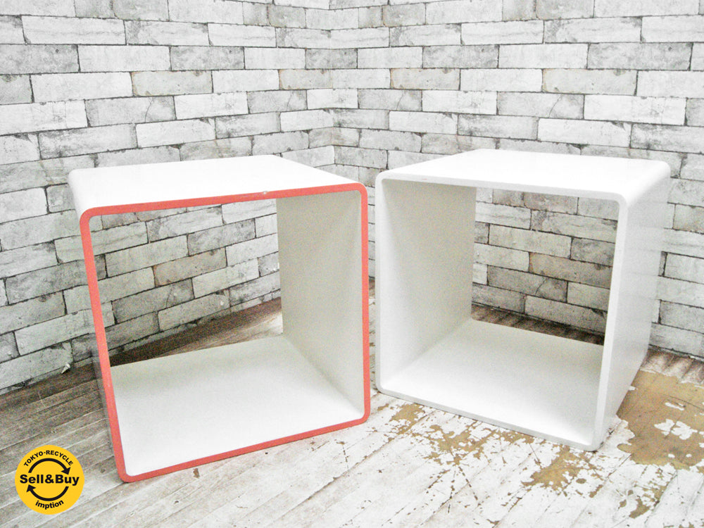 スペースエイジ Space-age キューブ ユニットシェルフ 2点 中古品 買い取りしました。