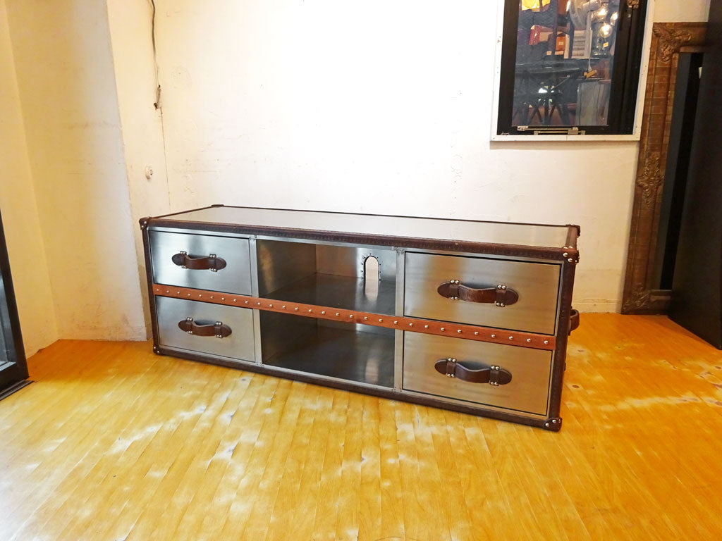 ハロ Halo ストニーハースト エンターテイメント ユニット ブラッシュドスチール STONYHURST ENTERTAINMENT UNIT AVボード 中古品 買い取りしました。