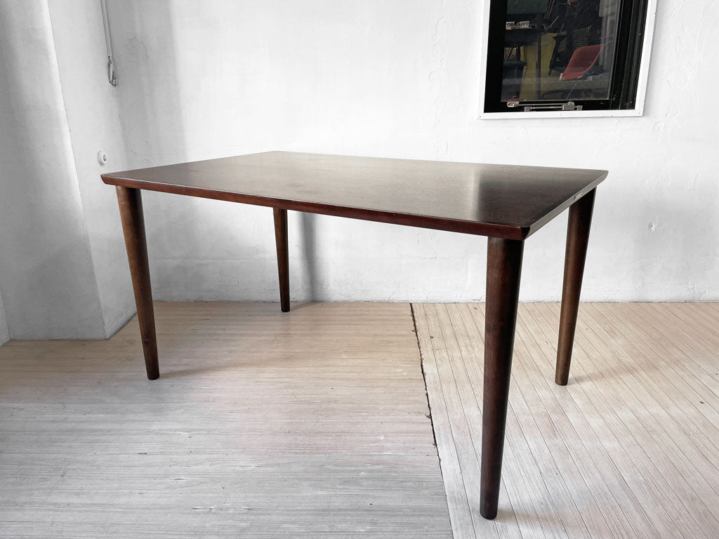 カリモク60+ ロクマルプラス karimoku ダイニングテーブル 1300 モカブラウン ジャパニーズミッドセンチュリー 中古品 買い取りしました。
