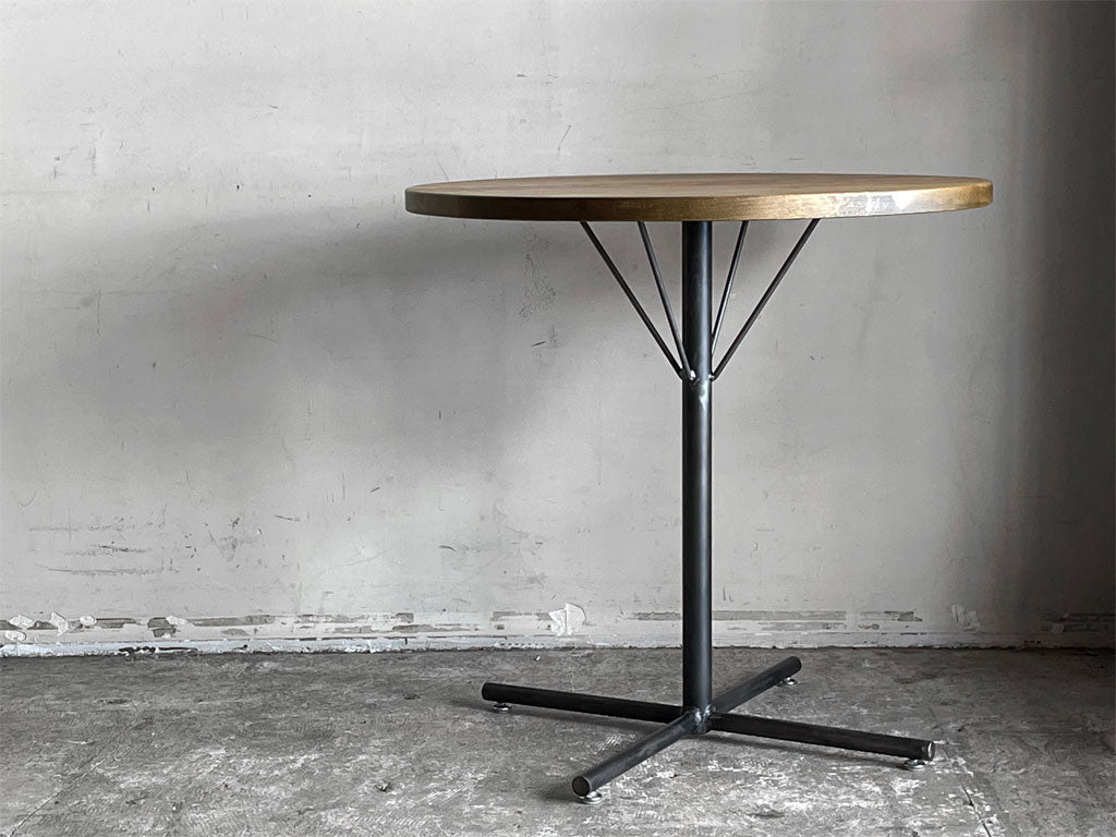 ジャーナルスタンダードファニチャー journal standard Furniture サンク SENS カフェテーブル 無垢天板 アイアン インダストリアルスタイル 中古品 買い取りしました。