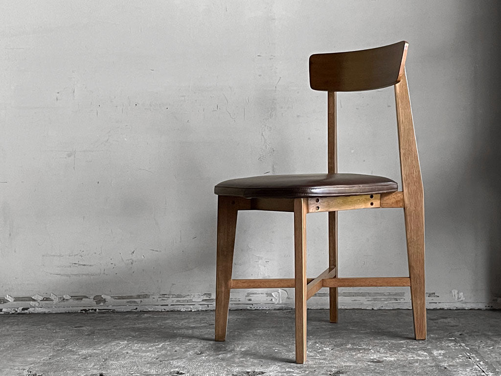 ジャーナルスタンダードファニチャー journal standard Furniture シノン ダイニングチェア CHINON CHAIR 本革 オイルレザー 中古品 買い取りしました。