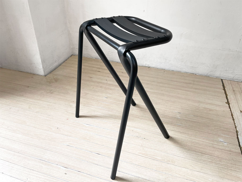 デュエンデ DUENDE ベント BENT ハイスツール スチール ブラック 岩元 航大 Iwamoto Kodai ミニマルデザイン 中古品 買い取りしました。