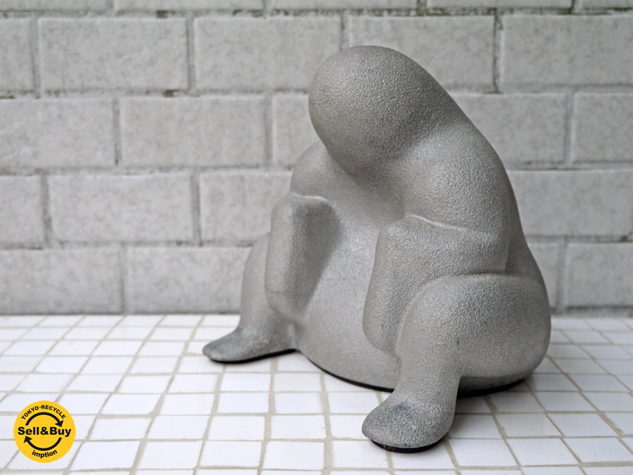 アレッシィ ALESSI デデ DEDE ドアストッパー フィリップ・スタルク デザイン マットシルバー 希少 廃番 　中古品 買い取りしました。