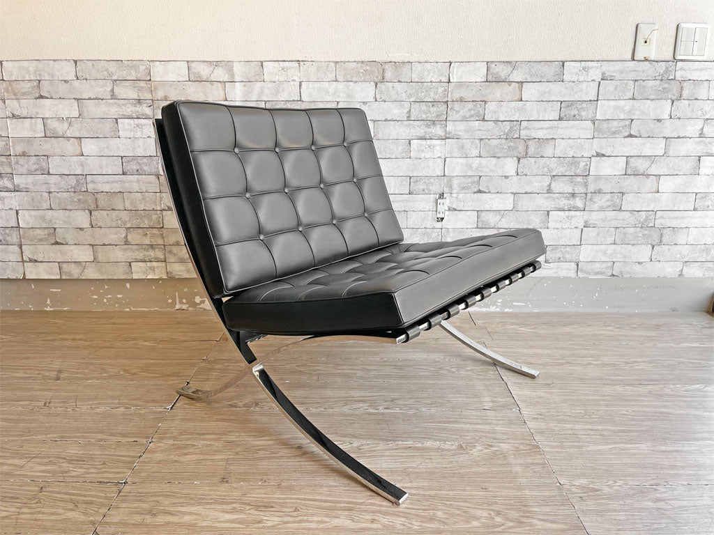 ノル Knoll スタジオライン Studio Line ミースファンデルローエ コレクション バルセロナ デイチェア ラウンジチェア MoMA 定価1,067,000円 中古品 買い取りしました。