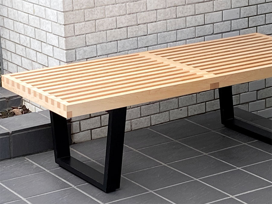 ハーマンミラー HermanMiller プラットフォームベンチ Platform Bench ジョージネルソン George Nelson ミッドセンチュリー ～電撃的なインスピレーション～