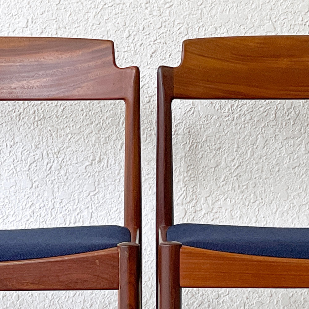 エベネゼルグーム Ebenezer Gomme ジープラン G-PLAN model4545 チーク材 ダイニングチェア ワイドシート Ib Kofod Larsen～北欧とイギリスの融合、洗練された一脚～