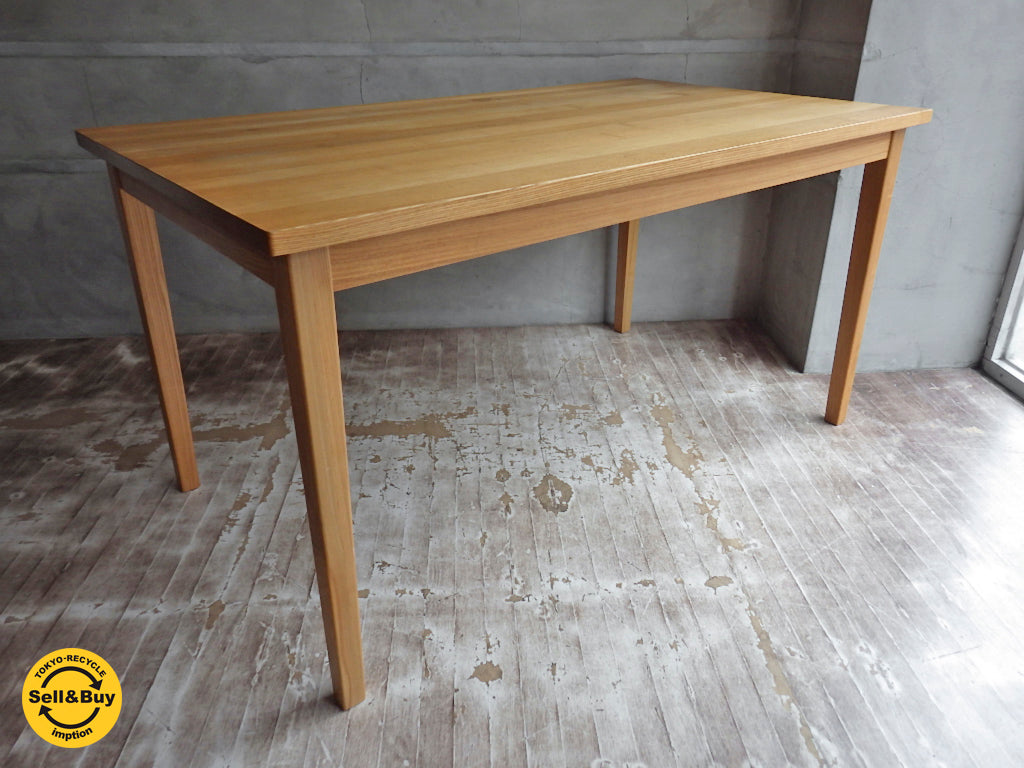 無印良品 MUJI タモ材 無垢 ダイニングテーブル Dining Table　中古品 買い取りしました。学芸大学店 出張買取もお任せ下さい。