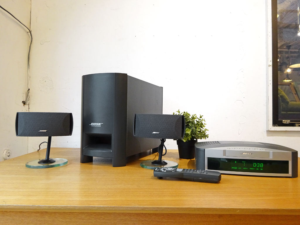 ボーズ BOSE GSシリーズ DVD シアターシステム AV3-2-1 Media center PS3-2-1Ⅱ アコースティマス パワードスピーカーシステム 中古品 買い取りしました。