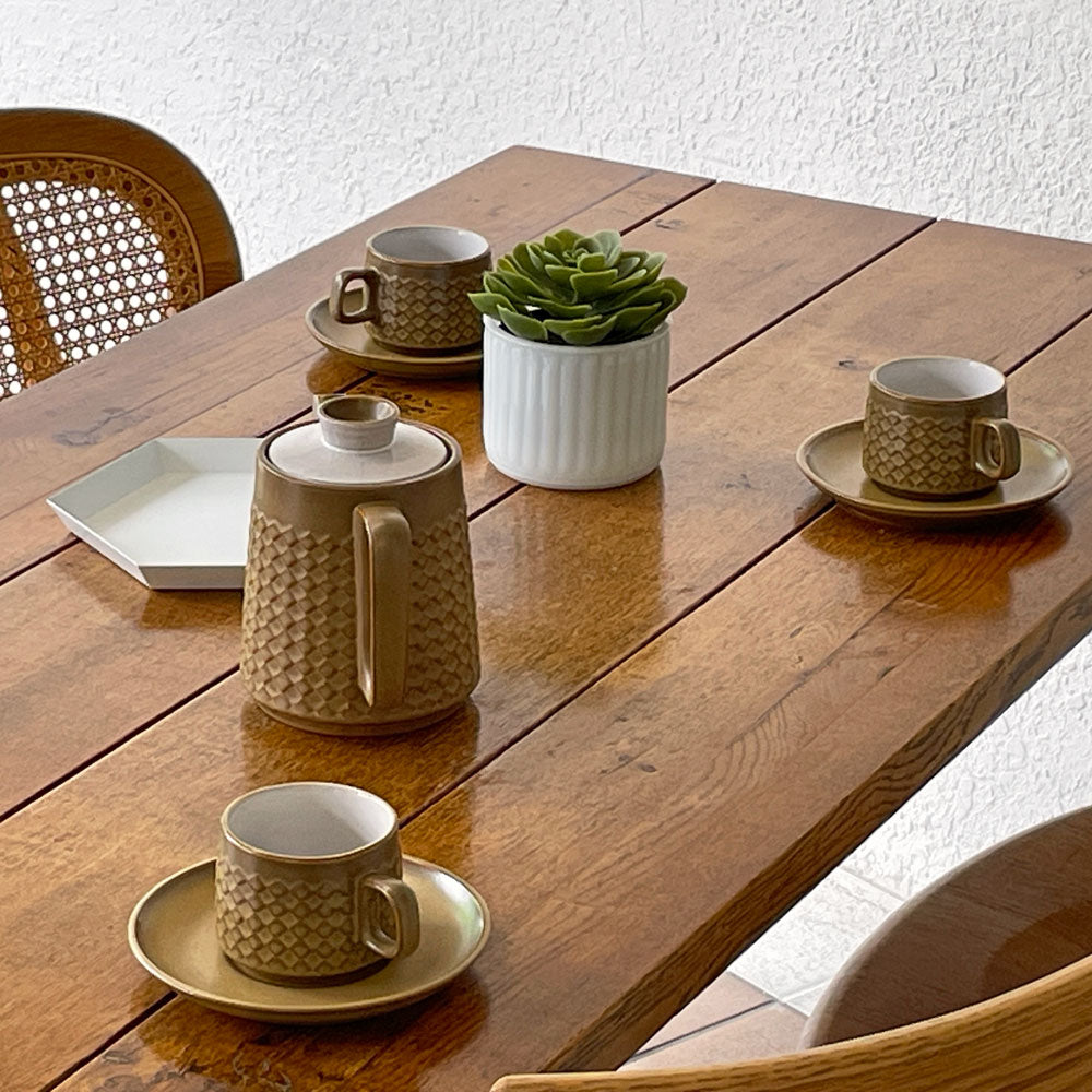 ジャーナルスタンダードファニチャー j.s.F サンク SENS ダイニングテーブル M W150 オーク無垢材 スチール 廃番 インダストリアルデザイン ～壮大な魅力を日本の暮らしに～