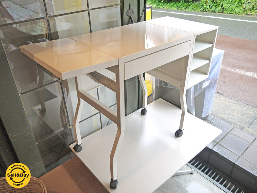 P.F.S取扱 スチール タイプライターデスク Steel Typewriter Desk インダストリアル デザイン 中古品 買い取りしました！ 自由が丘店 出張買取もお任せください。