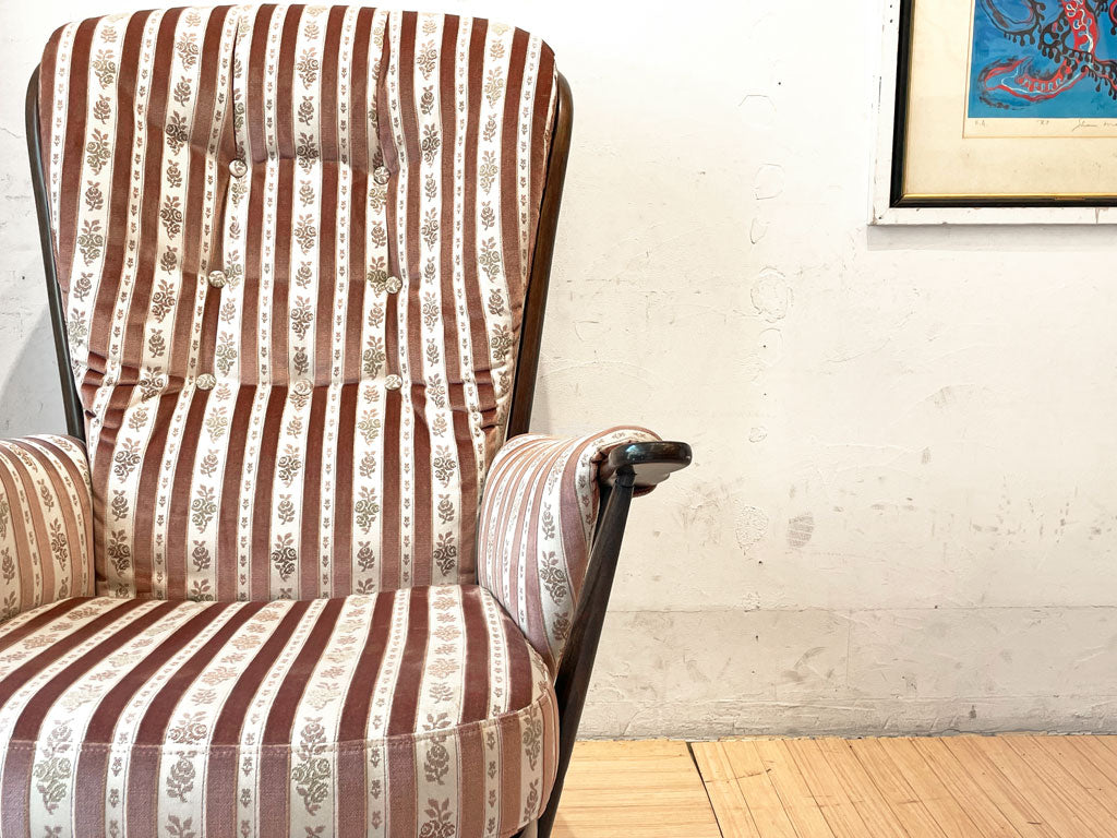 アーコール ERCOL エバーグリーン ハイバック イージーチェア ～ ウィンザーチェアのDNAを受け継いだイージーチェア