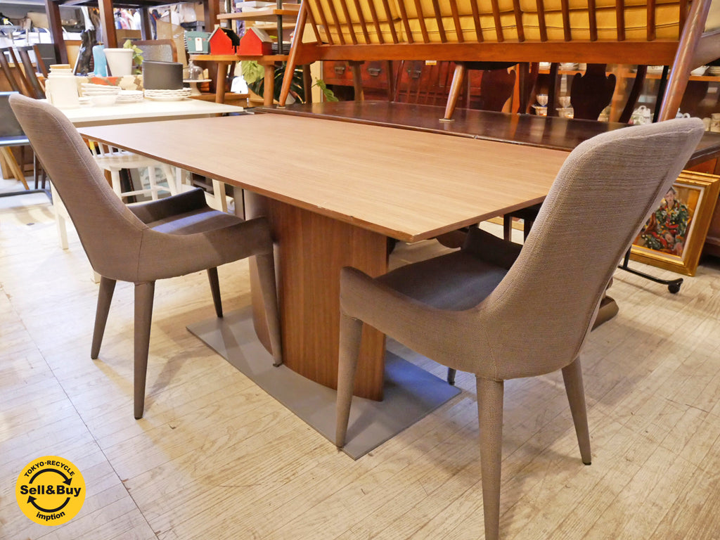 モーダエンカーサ moda en casa ピアッツァテーブル piazza table W160cm  ～お洒落と利便性の両立～ 【 買取と販売とレンタルのお店 】