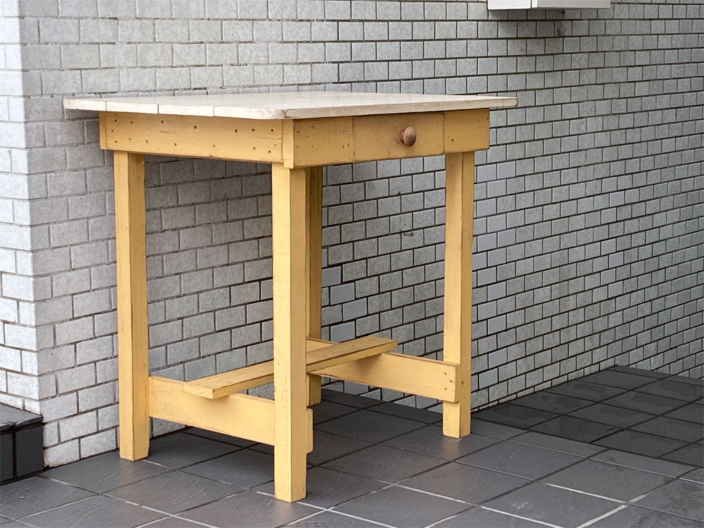 温故知新 スキップ ア ビート ガーデン Skip a Beat Garden 木製 デスク テーブル シャビーシック ホワイトペイント 中古品 買い取りしました。