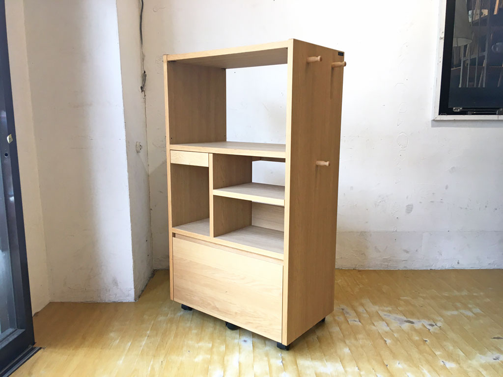 カリモク karimoku SS0429 マルチラック ナチュラルカラー シンプル シェルフ ランドセルラック 中古品 買い取りしました。