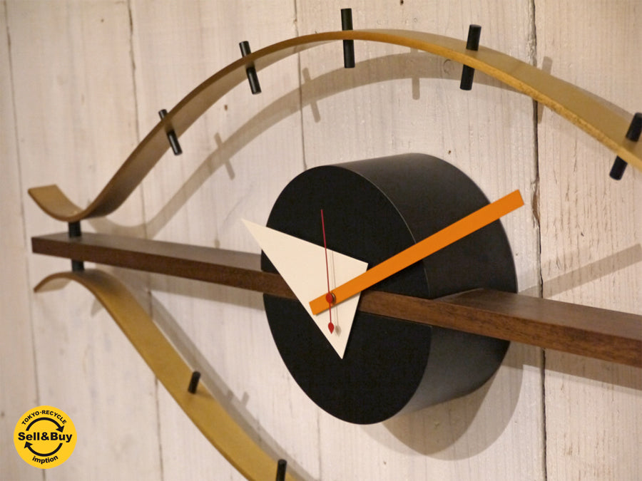 ヴィトラ vitra ジョージネルソン George Nelson アイクロック Eye Clock 壁掛け時計 ウォールクロック ミッドセンチュリー ～流れる時代に流されない時間～ 【 買取と販売とレンタルのお店 】