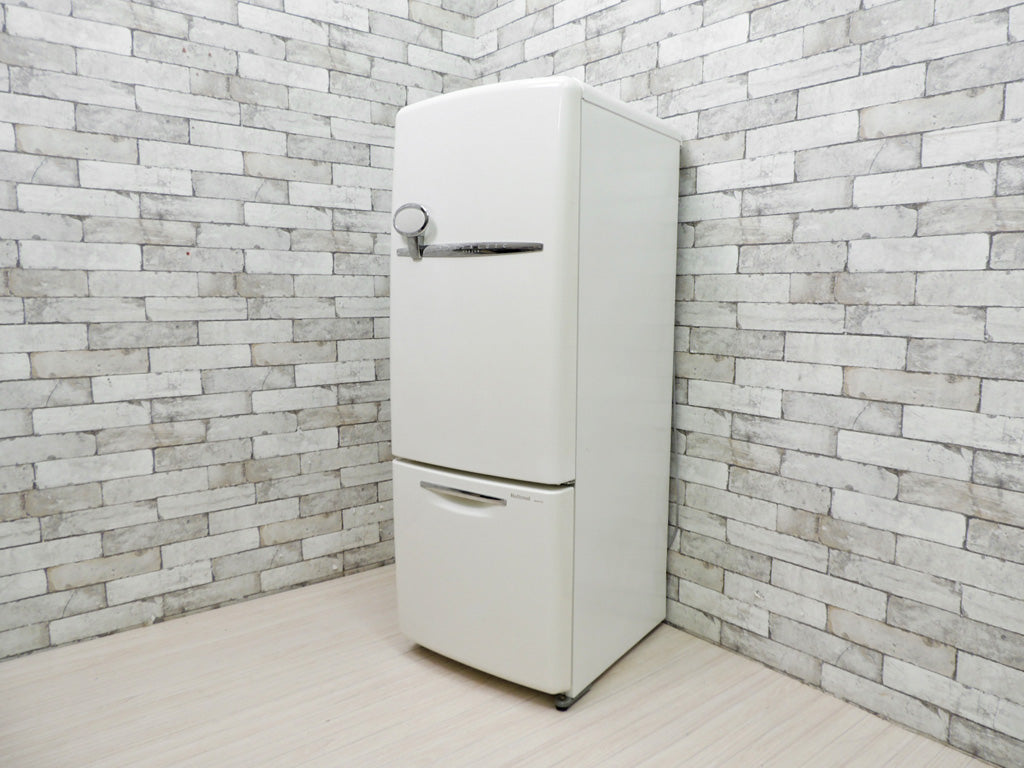 ナショナル National ウィル WiLL 冷凍冷蔵庫 ホワイト 2006年製 162L 廃番 ノスタルジックデザイン  中古品 買い取りしました。