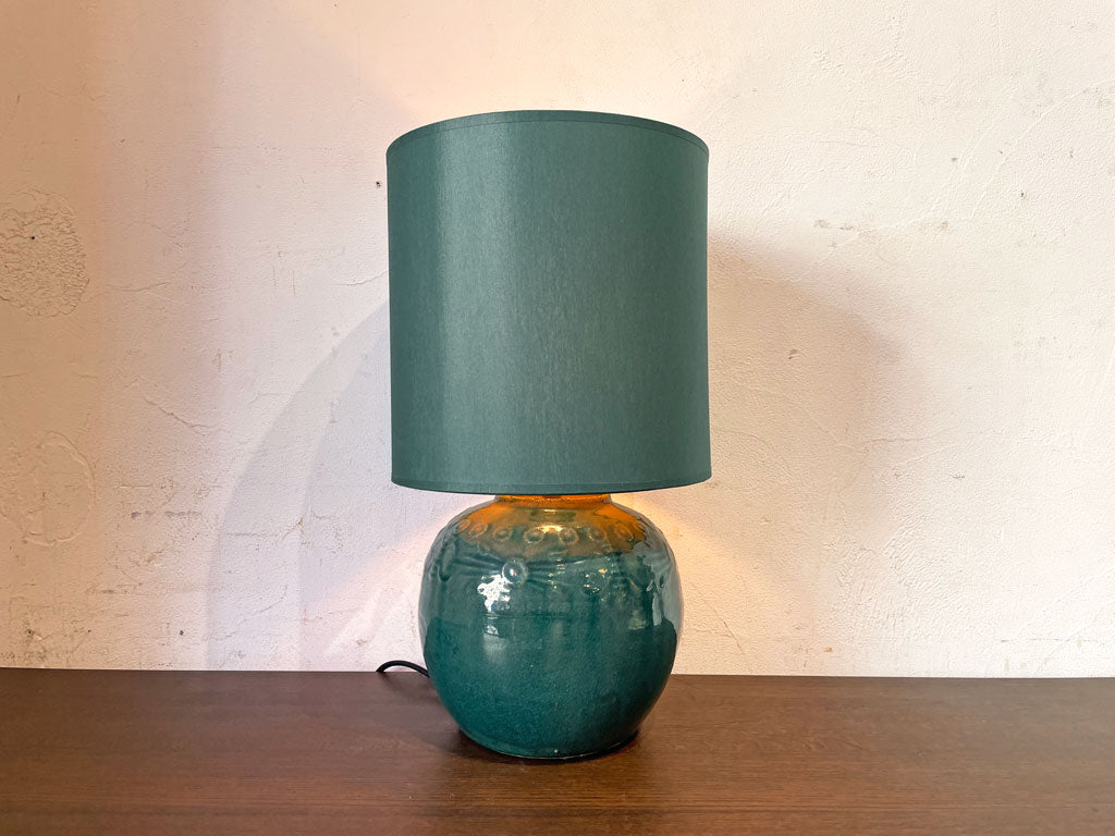 バースミッセン Versmissen ジンジャージャーランプ Ginger Jar Lamp シェードランプ 陶器 グリーン オランダ照明 中古品 買い取りしました。