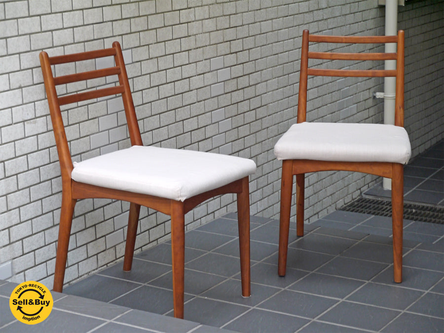 アクタス ACTUS ブルーミン BLOOMING カバーリング ダイニングチェア チェリー無垢材 2脚セット 北欧スタイル 　中古品 買い取りしました。