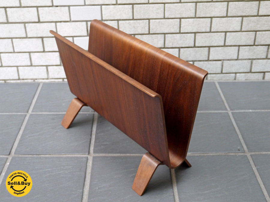 サイトーウッド SAITO WOOD ウォールナット プライウッド マガジンラック 　中古品 買い取りしました。