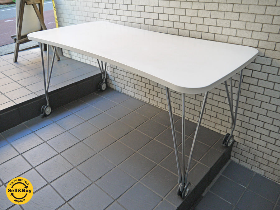 カルテル Kartell マックス MAX Table キャスター テーブル フェルッチョ・ラヴィアーニ イタリア　中古品 買い取りしました！ 自由が丘店 出張買取もお任せください。