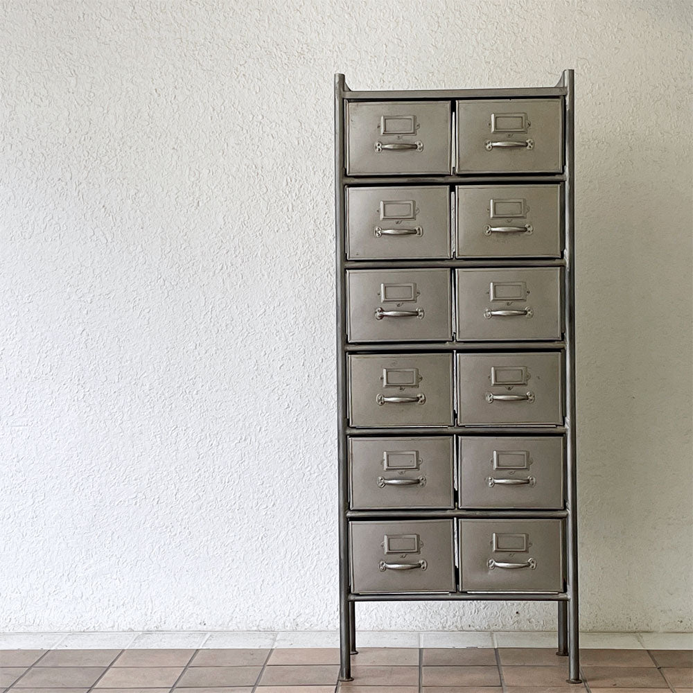  【用賀店】ジャーナルスタンダードファニチャー journal standard Furniture j.s.F ギデル GUIDEL 12ドロワーズチェスト 12 DRAWERS CHEST ハイタイプ インダストリアルデザイン 買取させていただきました。